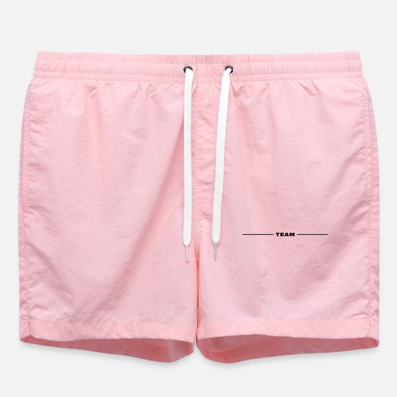 Ligne d’équipe - Short de bain - rose