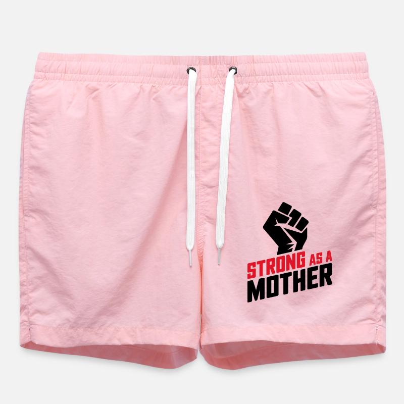 Forte comme une mère - Short de bain - rose