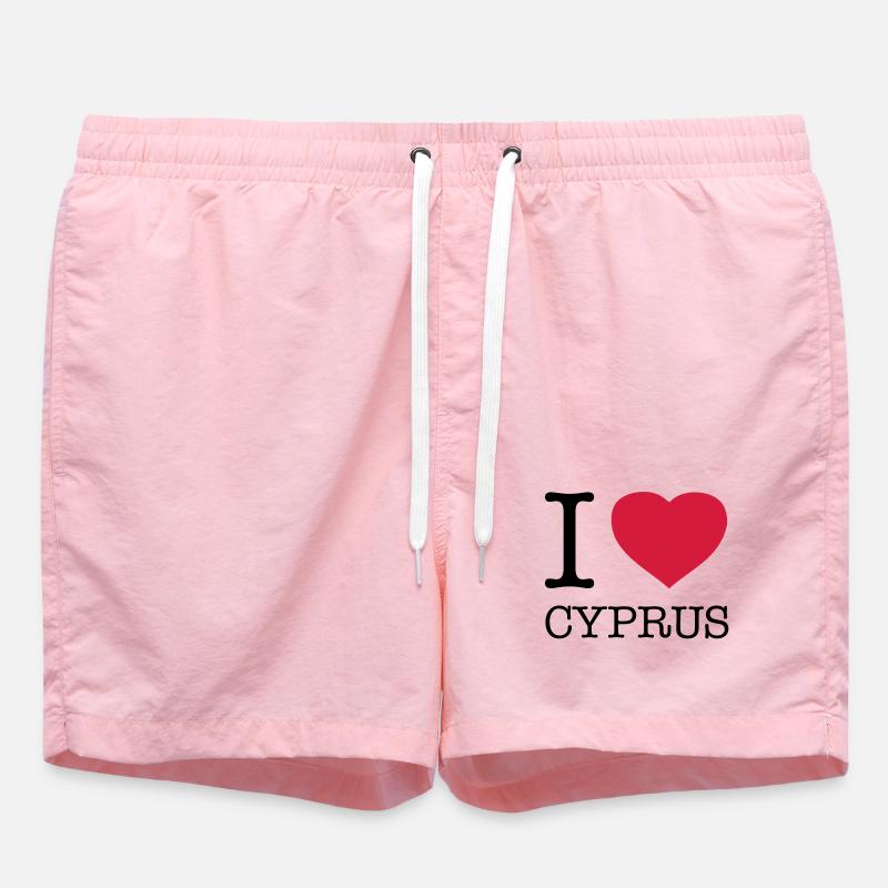 J’AIME CHYPRE Zypern - Short de bain - rose