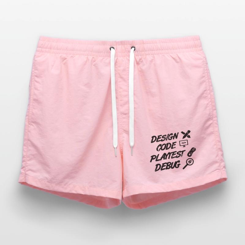 Design Code Playtest Debug Swim Trunks