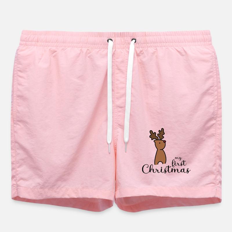 Mon premier design de Noël - Short de bain - rose