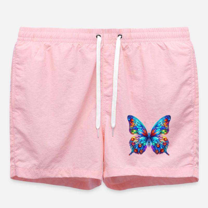 Papillon - Short de bain - rose