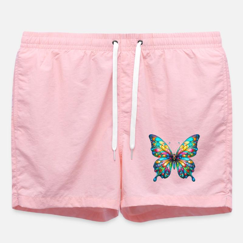 Papillon - Short de bain - rose