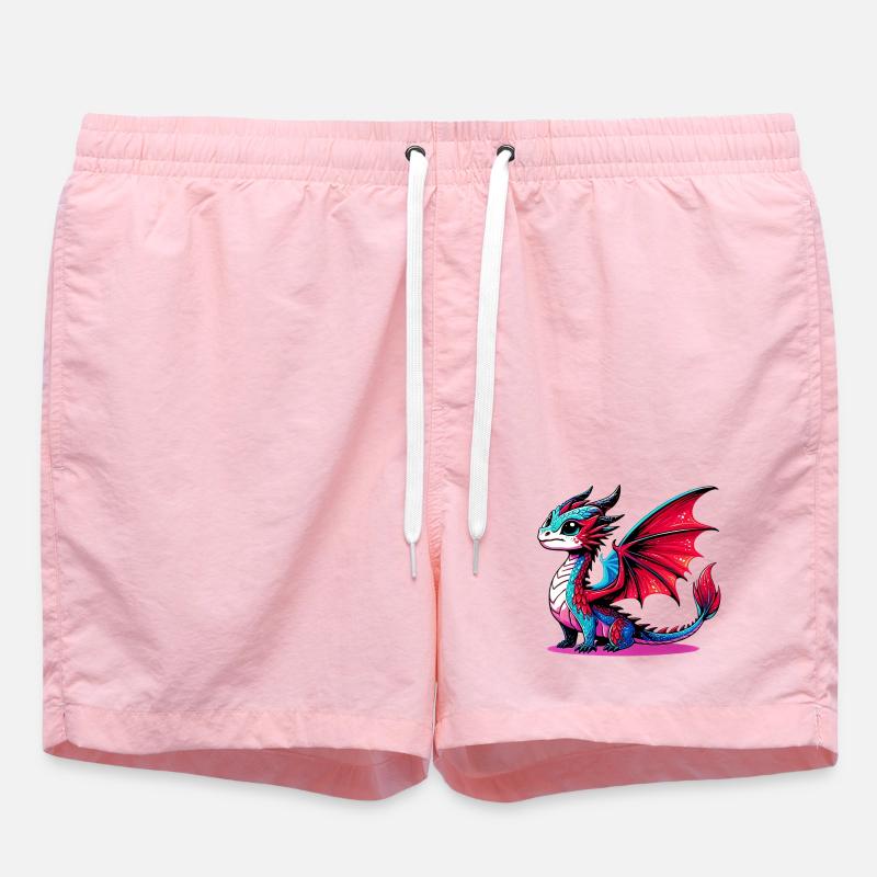 Dragon - Short de bain - rose