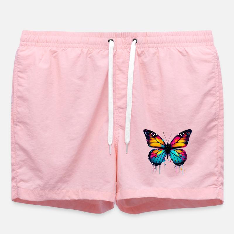 Papillon - Short de bain - rose