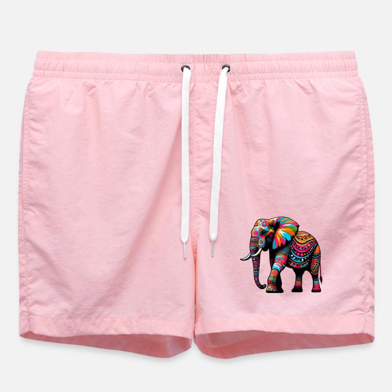 Éléphant - Short de bain - rose