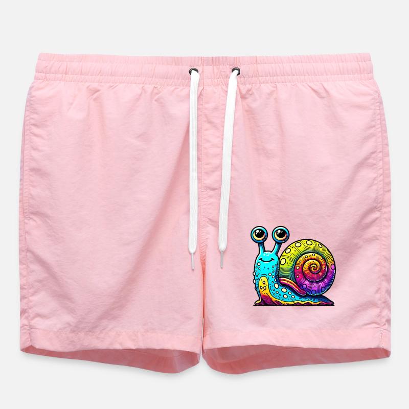 Escargot - Short de bain - rose