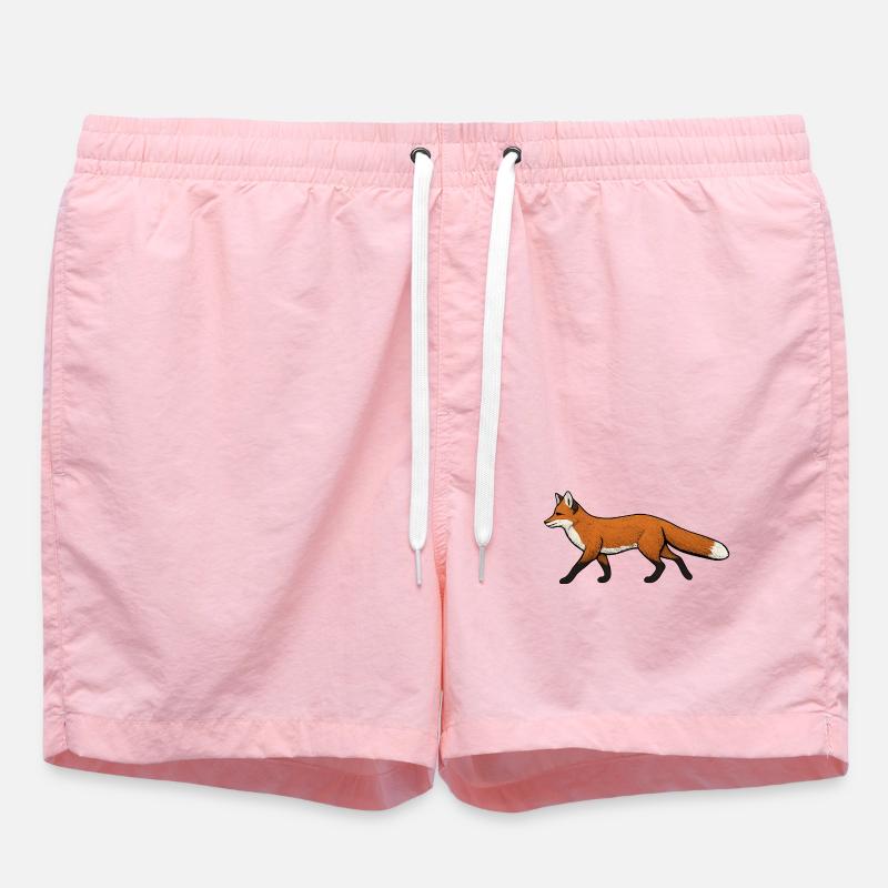 Fox - Swim Trunks - pink