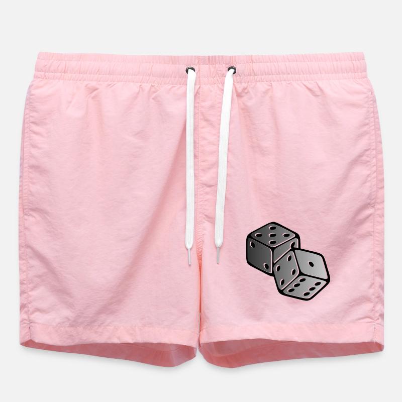 Cube - Swim Trunks - pink