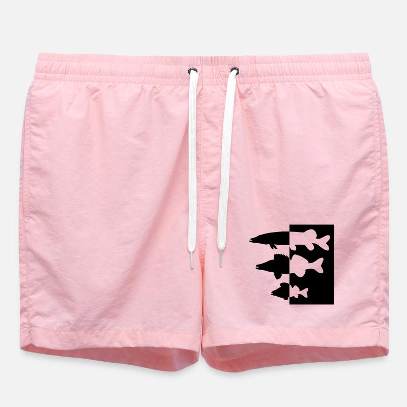 Perchoir brochet et zander - Short de bain - rose