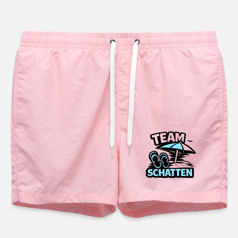 Strand Schatten FlipFlop Logo - Badeshorts - Pink