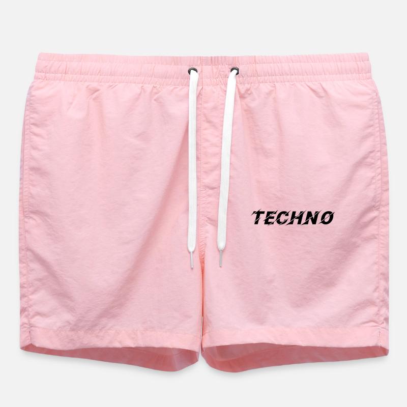 techno - Short de bain - rose