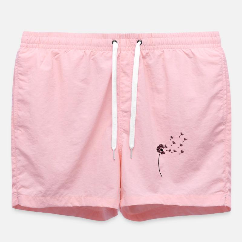 Pusteblume Graphiques - Short de bain - rose