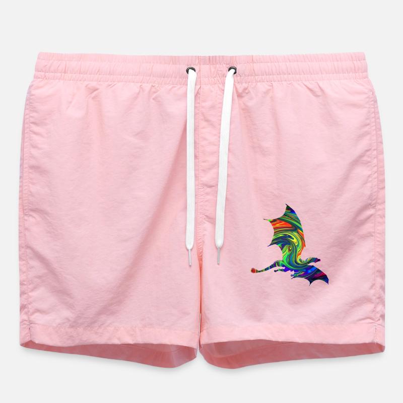 Dragon - Short de bain - rose