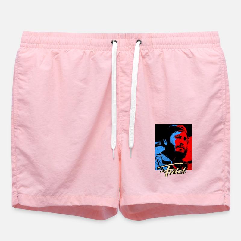 Communism - Swim Trunks - pink