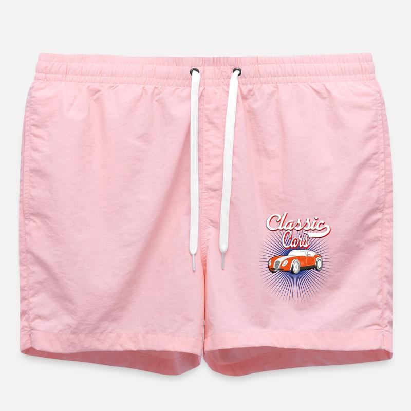 Automobile Classique automobile Classique - Short de bain - rose