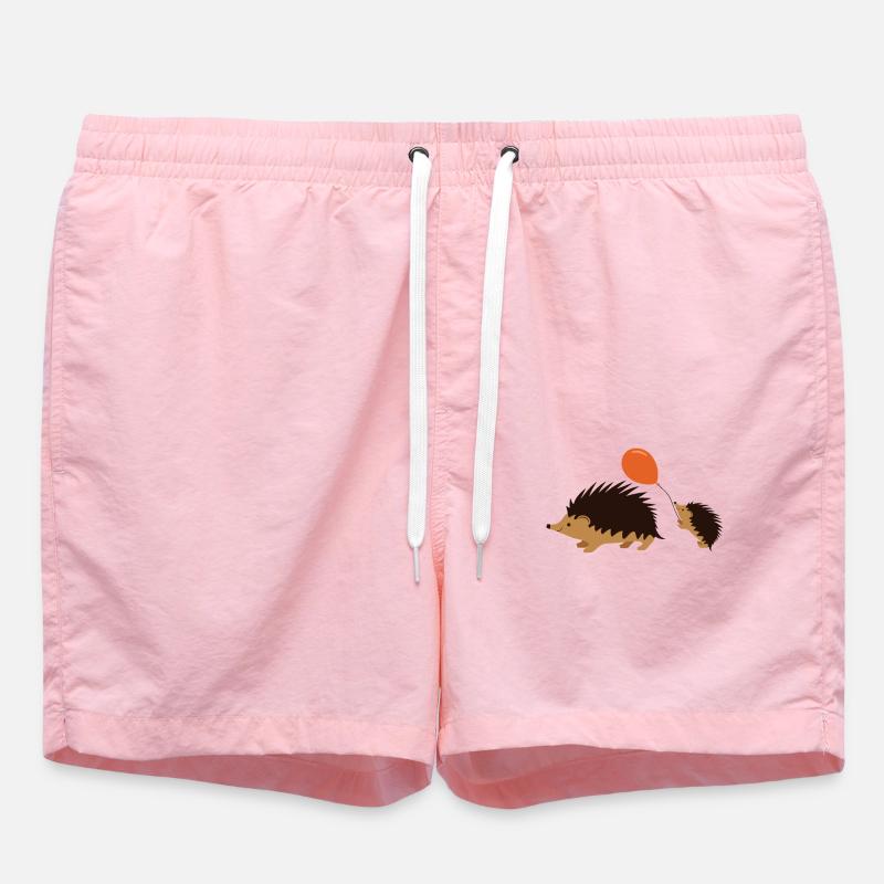 hérisson - Short de bain - rose