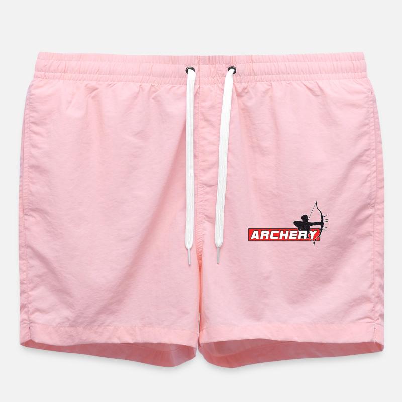 Bogenschießen - Swim Trunks - pink