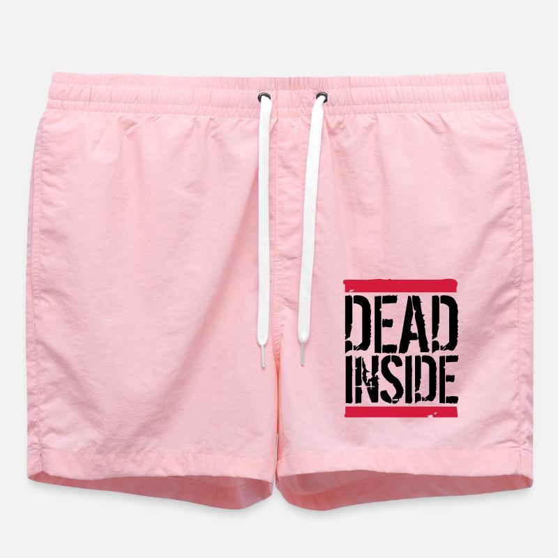 Innerlich Tot Logo - Badeshorts - Pink