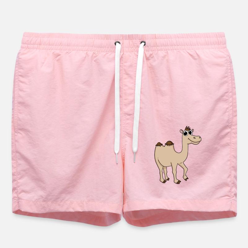 Chameau mignon - Short de bain - rose