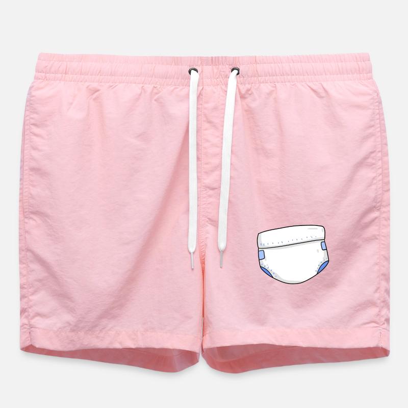 Couches pour bébé - Short de bain - rose