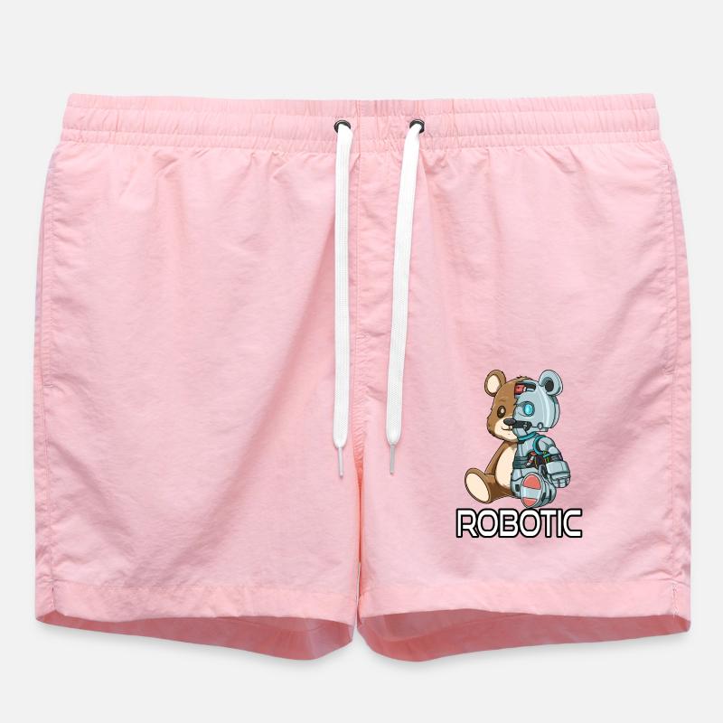 Drôle robotique Cyborg - Short de bain - rose