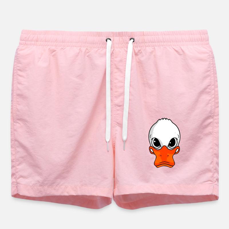 Evil Duck - Swim Trunks - pink