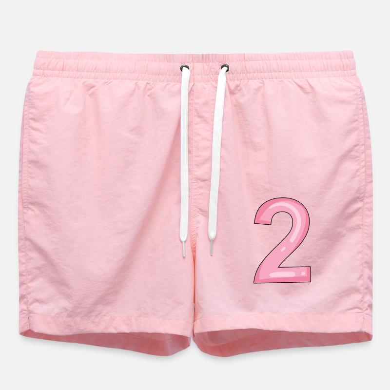 2 rose - Short de bain - rose
