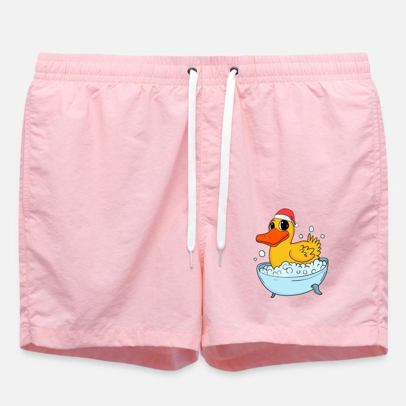 Canard de bain Noël - Short de bain - rose
