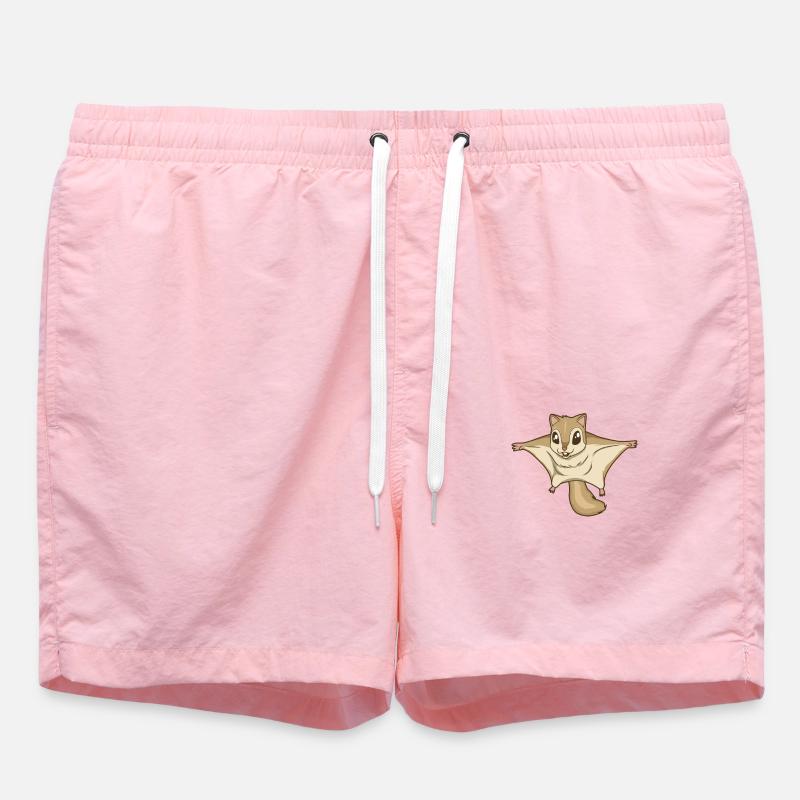 Écureuil volant kawaii - Short de bain - rose