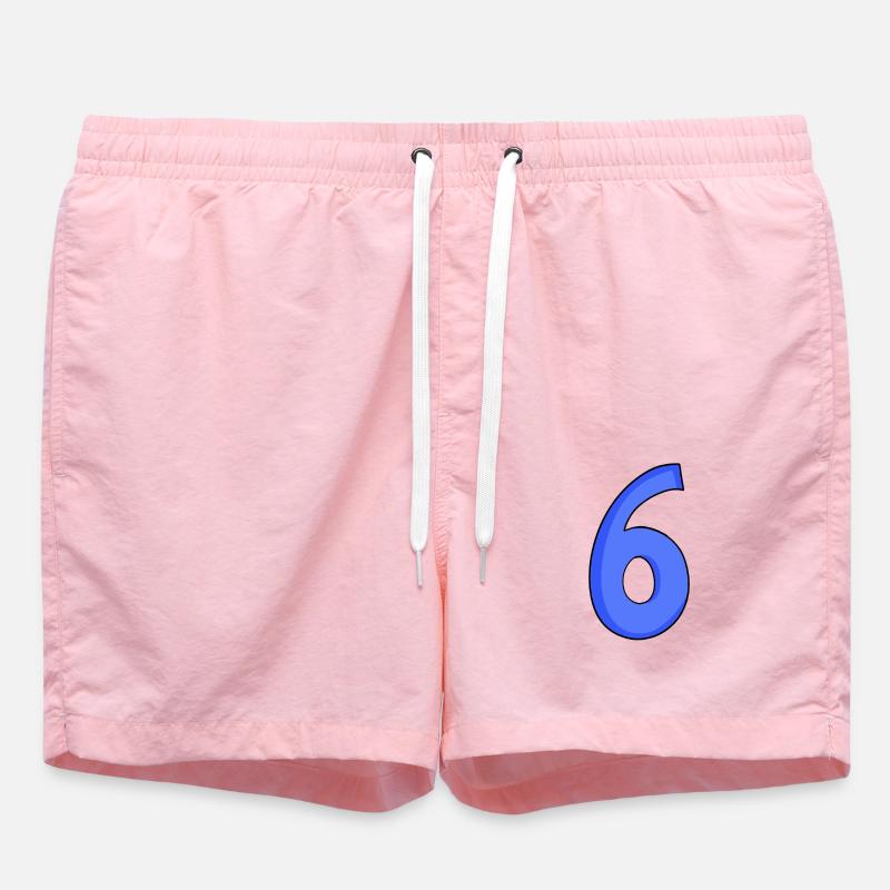 6 - Swim Trunks - pink