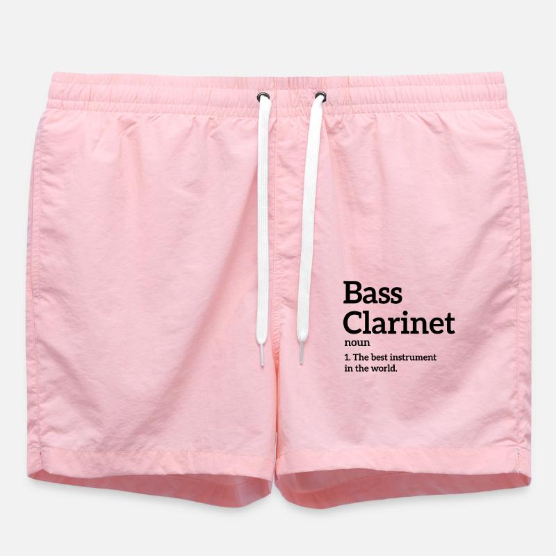 Définition Basse Clarinette - Short de bain - rose