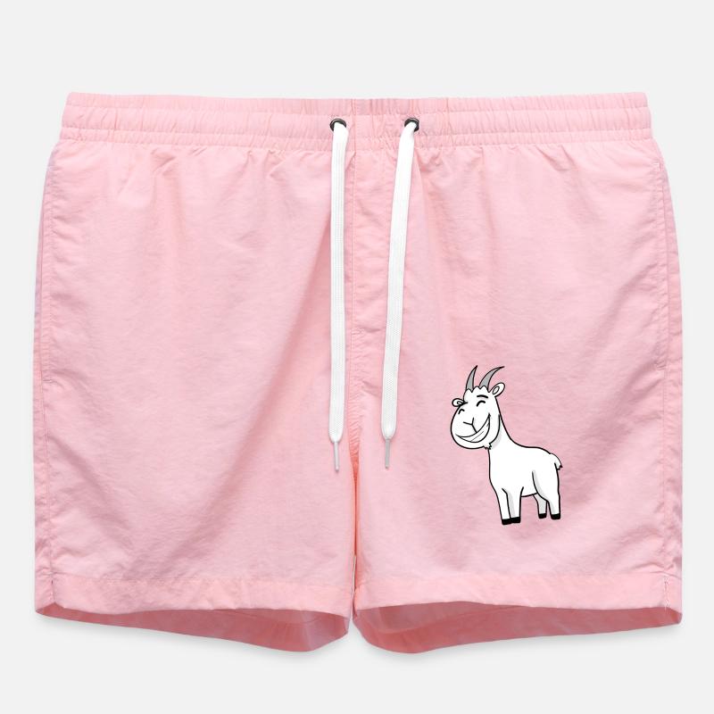 Bouc de chèvre - Short de bain - rose