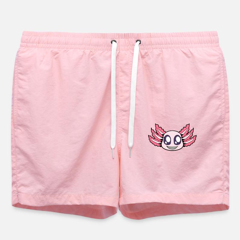 Axolotl avec broches - Short de bain - rose