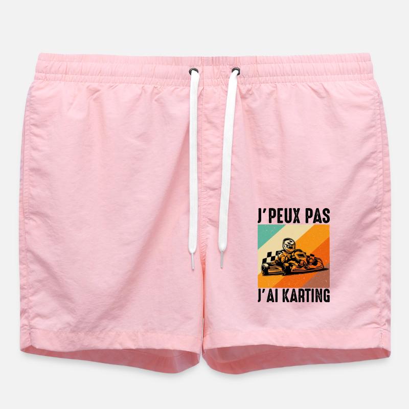 Je Peux Pas J'ai Karting - Short de bain - rose