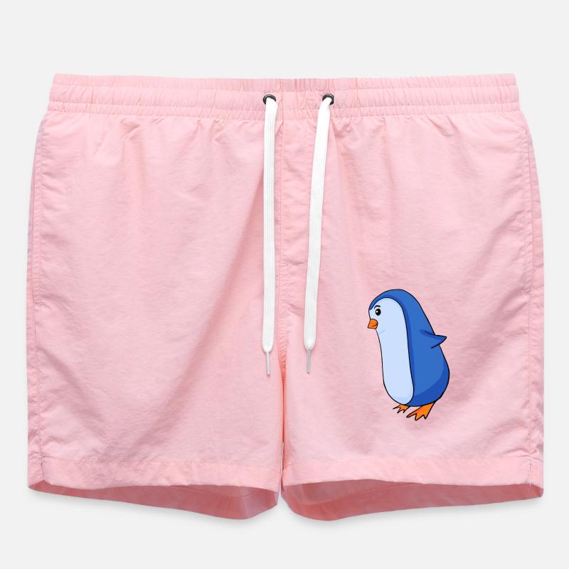 Pinguin - Badeshorts - Pink