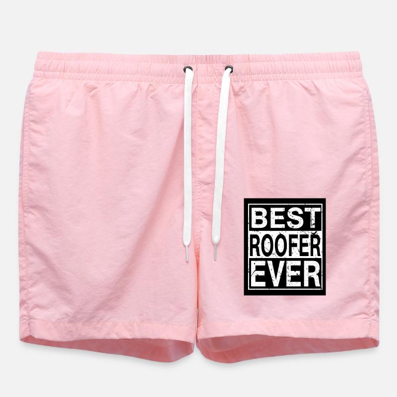 Couvreur Meilleur couvreur - Short de bain - rose