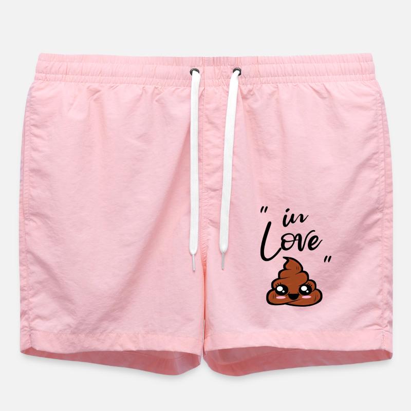caca kawaii - Short de bain - rose