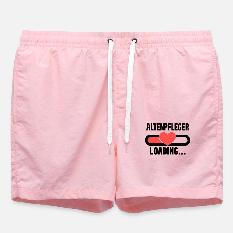 Altenpfleger Loading - Badeshorts - Pink