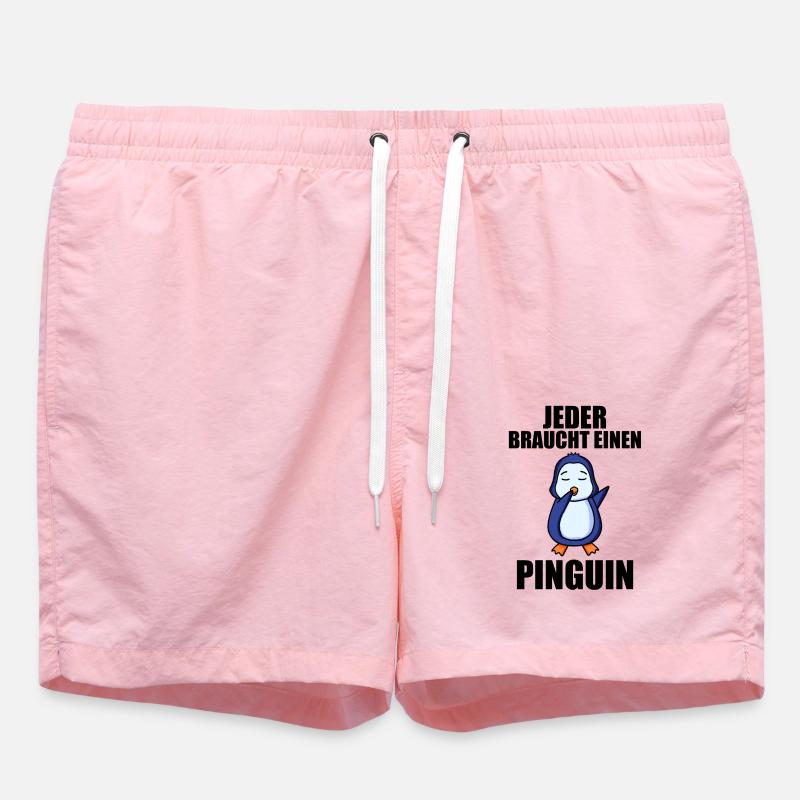 Pinguin Pinguine - Badeshorts - Pink