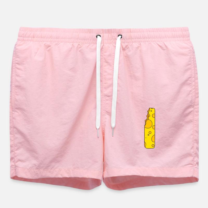 Buchstabe I - Badeshorts - Pink