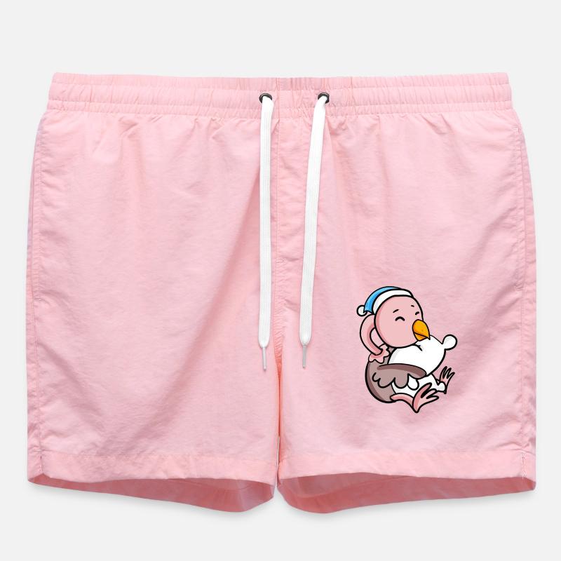 Bébé autruche - Short de bain - rose