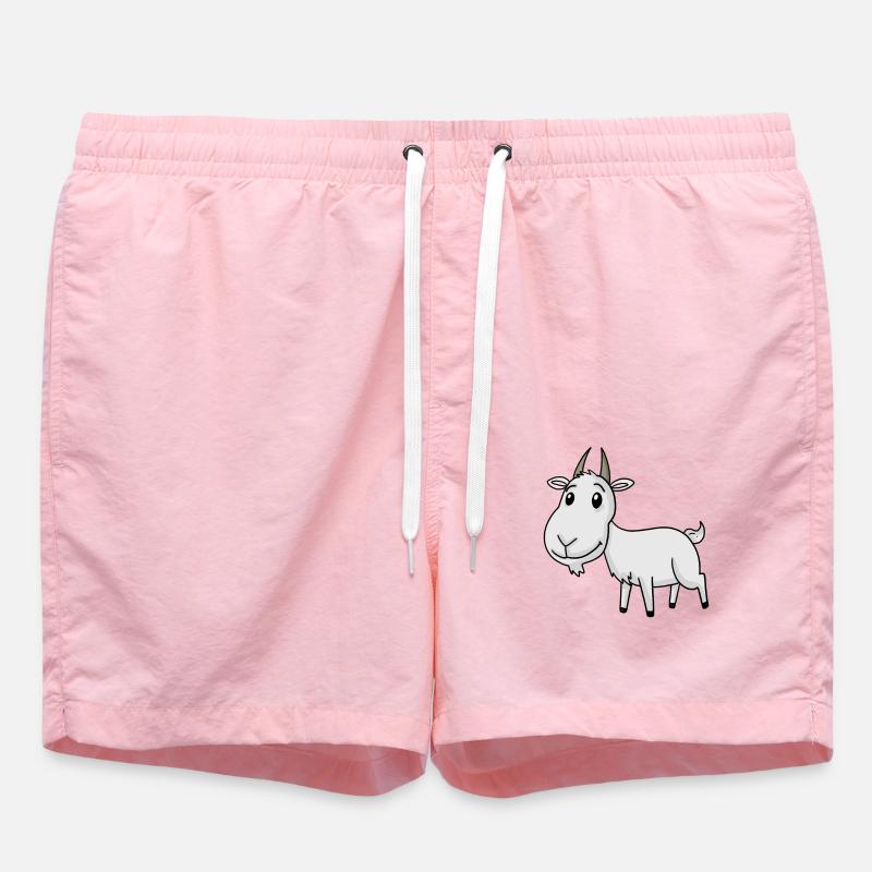 Chèvre mignonne - Short de bain - rose