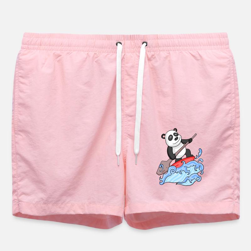 Stand Up Paddle Panda - Short de bain - rose