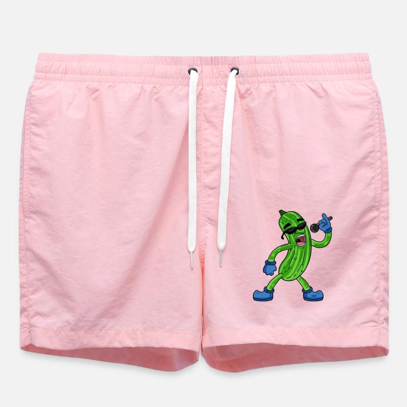 Cadeau de légumes au concombre - Short de bain - rose