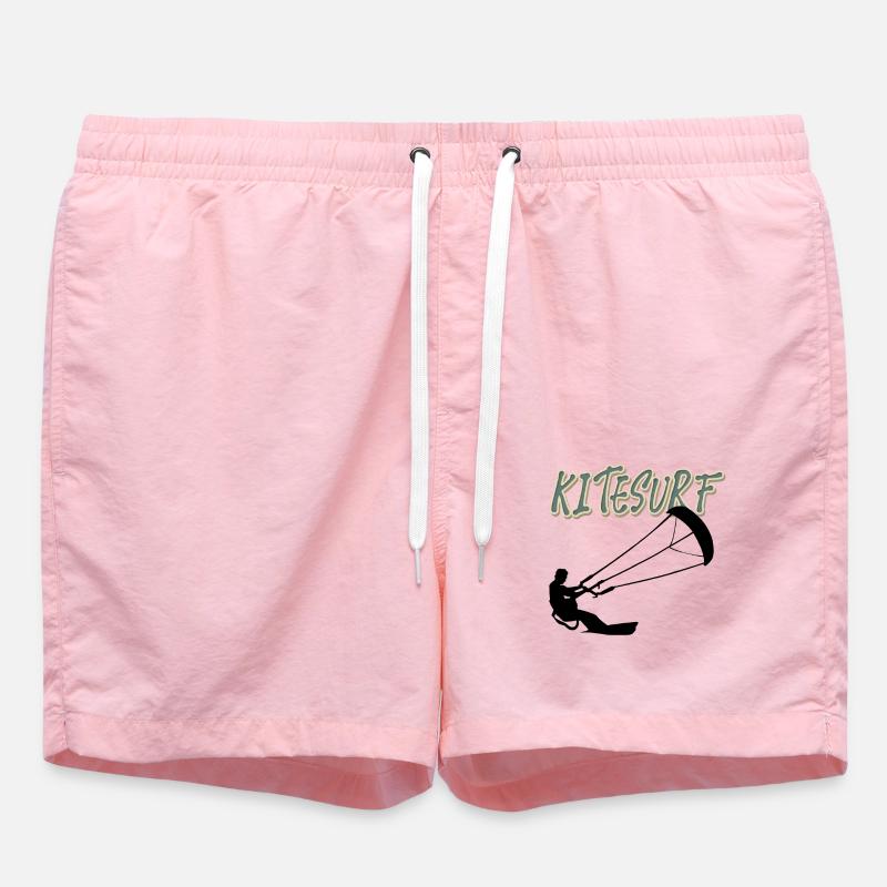 Kitesurf Kitesurfer Kitesurf Kiteboard - Short de bain - rose