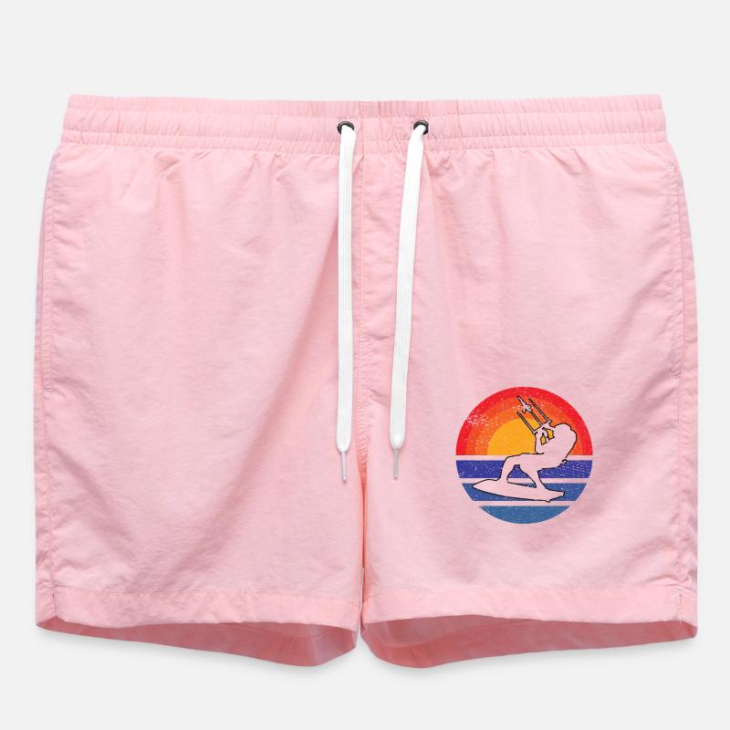 Kitesurf Windsurfer Surf Windsurfing Cadeau - Short de bain - rose