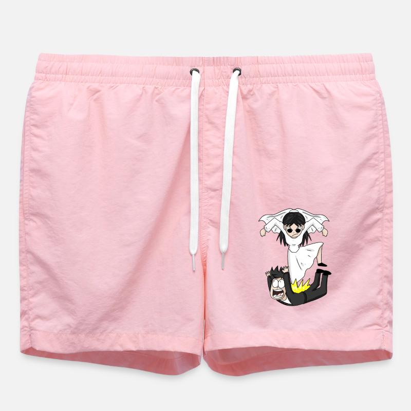 Drôle de mème de mariage - Short de bain - rose