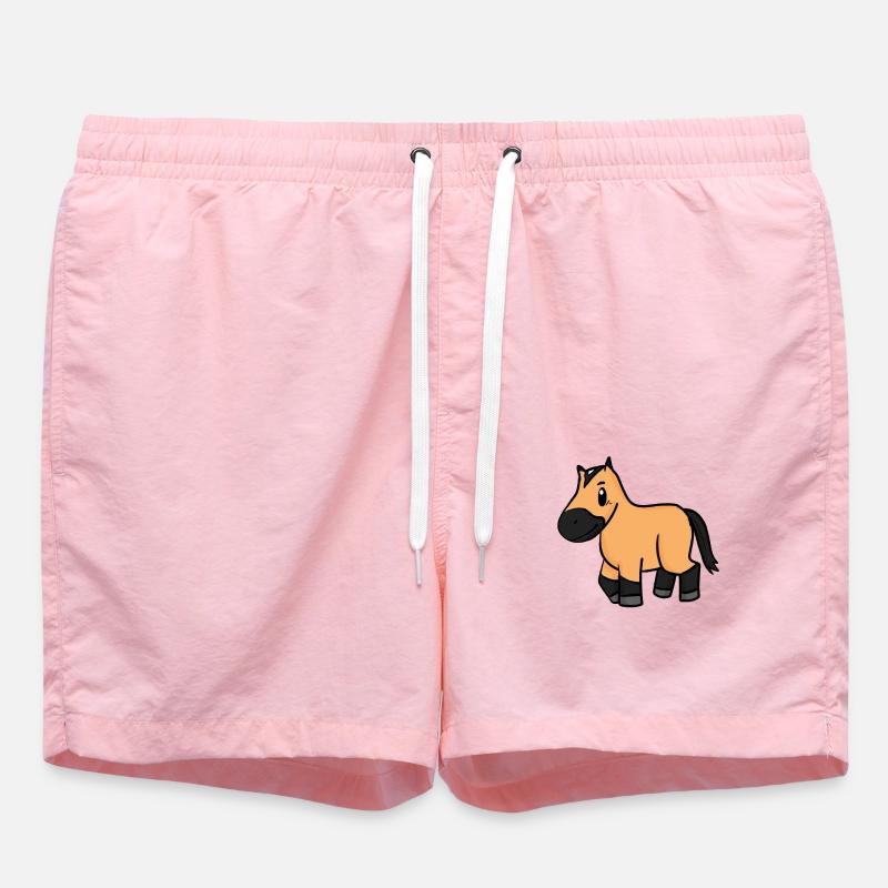 Cheval - Short de bain - rose
