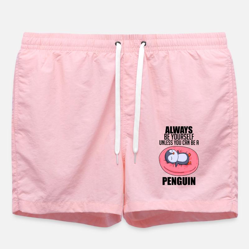 Penguin Penguins Dicton - Short de bain - rose